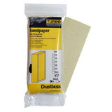 Dustless 54401 Sandpaper 80 Grit 5 Pack
