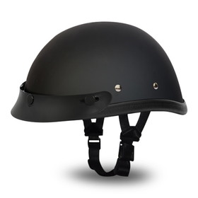 Daytona Helmets 1002VB Eagle W/ Snaps- Dull Black