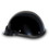 Daytona Helmets 1006A Smokey W/ Snaps- Hi-Gloss Black
