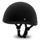 Daytona Helmets 1006BNS Smokey W/O Snaps- Dull Black
