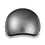 Daytona Helmets D1-SM D.O.T. Daytona Skull Cap- Silver Metallic