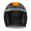 Daytona Helmets DC6-O D.O.T. Daytona Cruiser- W/ Orange Pin Stripe