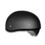 Daytona Helmets DS8-B D.O.T. Daytona Skull Cap W/ Inner Shield- Dull Black