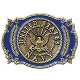Eagle Emblems B0121 Buckle-Usn Logo (3-1/4