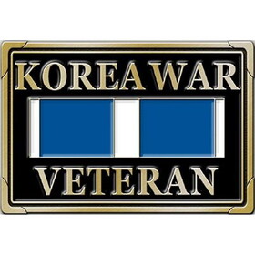 Eagle Emblems B0151 Buckle-Korean War Veteran (3-3/8")
