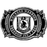 Eagle Emblems B0173 Buckle-Wounded Warrior,Ii (3-1/4