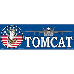 Eagle Emblems BM0008 Sticker-Usn, Tomcat (3-1/2"X10")