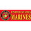 Eagle Emblems BM0013 Sticker-Usmc Logo, Marines (3-1/2"X10")