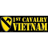 Eagle Emblems BM0023 Sticker-Viet, 01St Cavalry (3-1/2