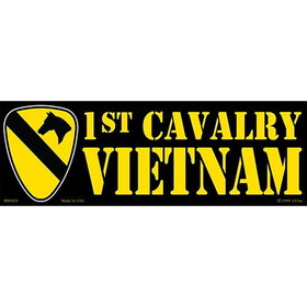 Eagle Emblems BM0023 Sticker-Viet, 01St Cavalry (3-1/2"X10")