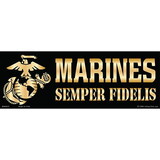 Eagle Emblems BM0025 Sticker-Usmc, Marines, Camo (3-1/2