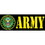 Eagle Emblems BM0028 Sticker-Army Symbol (3-1/2"x10")