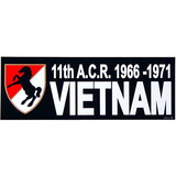 Eagle Emblems BM0054 Sticker-Viet, 11Th (66-71) (3-1/2