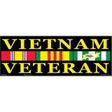 Eagle Emblems BM0066 Sticker-Vietnam Veteran (3-1/2
