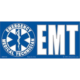 Eagle Emblems BM0185 Sticker-Emt Logo (3"X6-1/2")