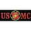 Eagle Emblems BM0475 Sticker-Usmc Logo, Ii (3-1/2"X10")