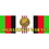 Eagle Emblems BM0477 Sticker-Afghan War, Svc.Rb & Medal (3-1/2"X10")