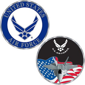 Eagle Emblems CH1403 Challenge Coin-Usaf Symbol (1-5/8")