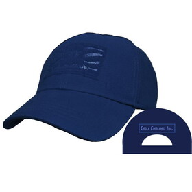 Eagle Emblems CP00028 Cap-Tactical,Ops,Navy Blue Brushed Twill (Velcro Closure), Med Profile-6 panel