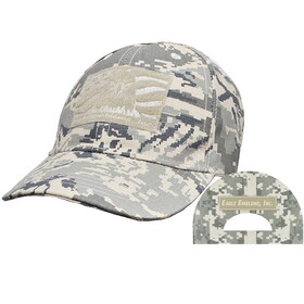 Eagle Emblems CP00036 Cap-Tactical,Ops,Camo.Air Forc Brushed Twill (Velcro Closure), Med Profile-6 panel