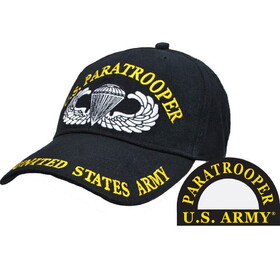 Eagle Emblems CP00105 Cap-Army, Paratrooper (Brass Buckle)