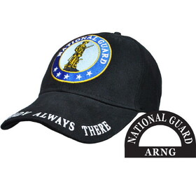 Eagle Emblems CP00119 Cap-Army, National Guard (Brass Buckle)