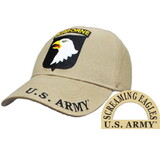 Eagle Emblems CP00129 Cap-Army, 101St A/B (Brass Buckle)