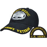 Eagle Emblems CP00136 Cap-Army, Combat Medic (Brass Buckle)