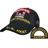 Eagle Emblems CP00144 Cap-Army, Sapper (Brass Buckle)
