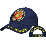 Eagle Emblems CP00301 Cap-Usmc Logo, Rnd (Brass Buckle)