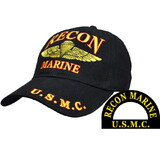 Eagle Emblems CP00332 Cap-Usmc, Recon (Brass Buckle)