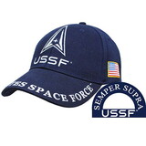 Eagle Emblems CP00484 Cap-Ussf Space Force (Dark Blue)