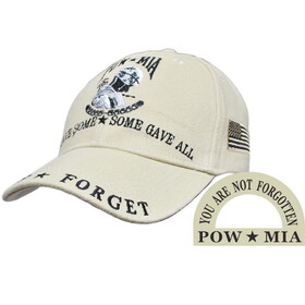 Eagle Emblems CP00505 Cap-Pow*Mia,Never Forget DARK-DESERT
