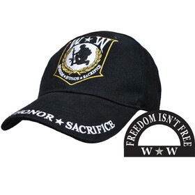 Eagle Emblems CP00521 Cap-Wounded Warrior (Brass Buckle)