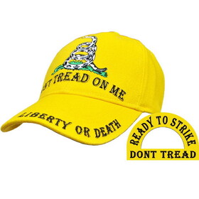 Eagle Emblems CP00702 Cap-Dont Tread On Me (Brass Buckle)