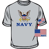 Eagle Emblems CS0315 Tee-Us Navy Rw&B