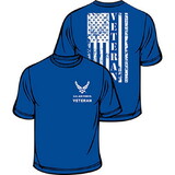 Eagle Emblems CS0401 Tee-Us Air Force Vet Flag