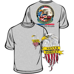 Eagle Emblems CS1030 Tee-American Heroes,United
