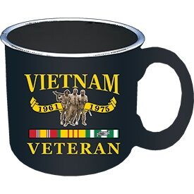 Eagle Emblems CU0555 Cup-Coffee,Vietnam Veteran 14 oz