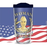 Eagle Emblems CU1050 Cup-Woman Veteran, 16 oz