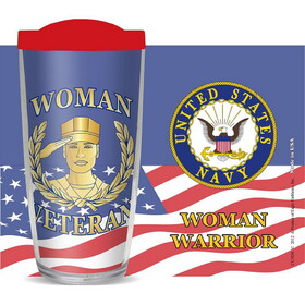 Eagle Emblems CU1056 Cup-Woman Vet,Us Navy Premium-Thermal, Made In USA, 16 oz