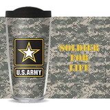 Eagle Emblems CU1101 Cup-Us Army, Camo, 16 oz