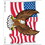 Eagle Emblems DC0004 Sticker-Usa, 5Pc Sidekicks (3"X4")
