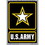 Eagle Emblems DC0008 Sticker-Army Logo (3"x4-1/4")
