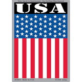 Eagle Emblems DC0033 Sticker-Usa,Flag (3