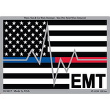 Eagle Emblems DC0057 Sticker-Emt, Blue/Red Line, (3