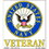 Eagle Emblems DC0070 Sticker-Usn Veteran