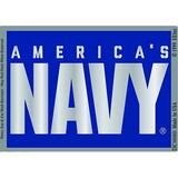 Eagle Emblems DC0080 Sticker-Usn, America'S Navy