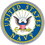 Eagle Emblems DC0132 Sticker-Usn Logo (3-1/2")