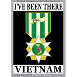 Eagle Emblems DC0141 Sticker-Vietnam, Campaign (3